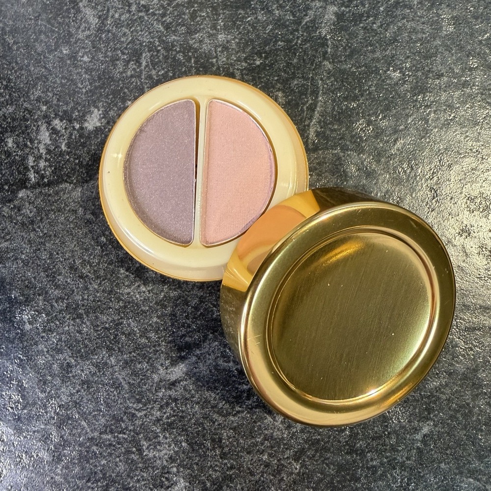 Vintage Estee Lauder Two-in-One Eyeshadow Duo Wet/Dry Formula Tearose,‎ Dusk